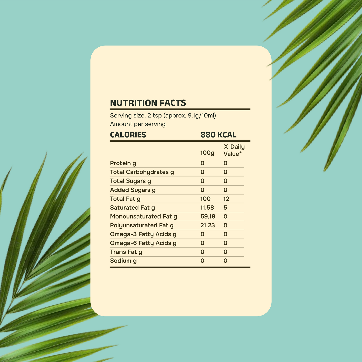 Organic Coconut Oil