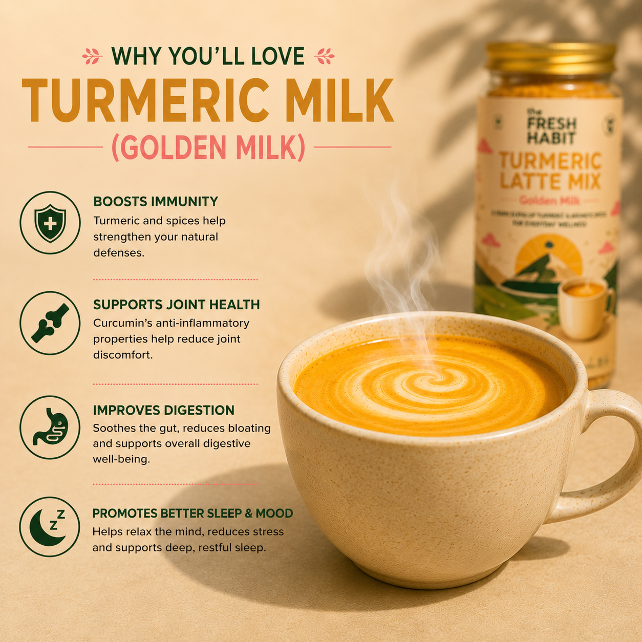 Turmeric Latte Mix (Golden Milk)