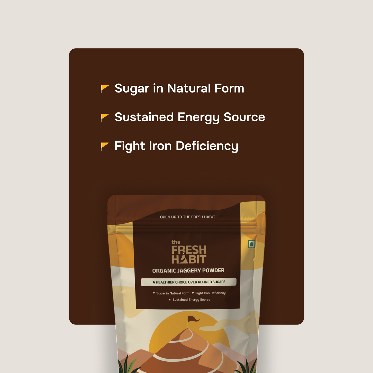 Organic Jaggery Powder 450g