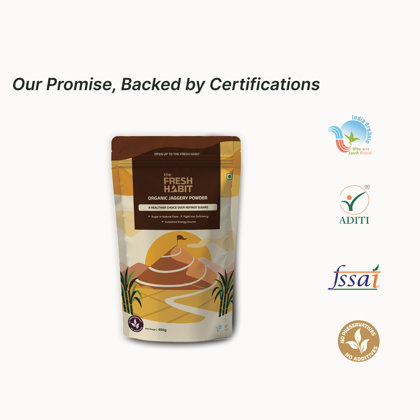 Organic Sprouted Ragi Flour 450g