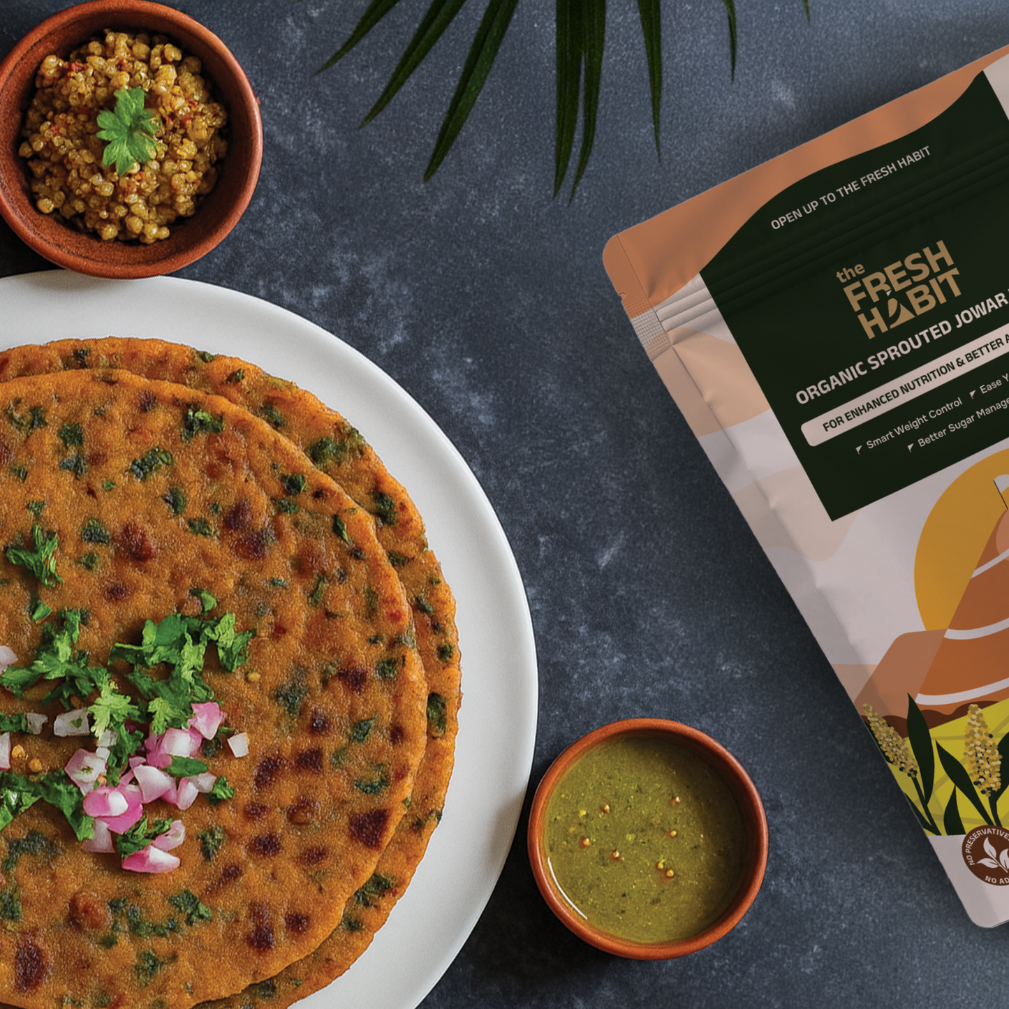 Organic Sprouted Jowar Flour 450g