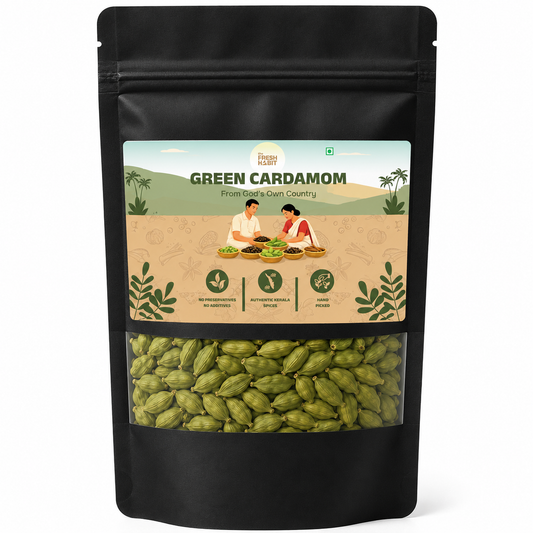 Premium Green Cardamom (8mmGrade) – Handpicked from Idukki (Kerala) 25g